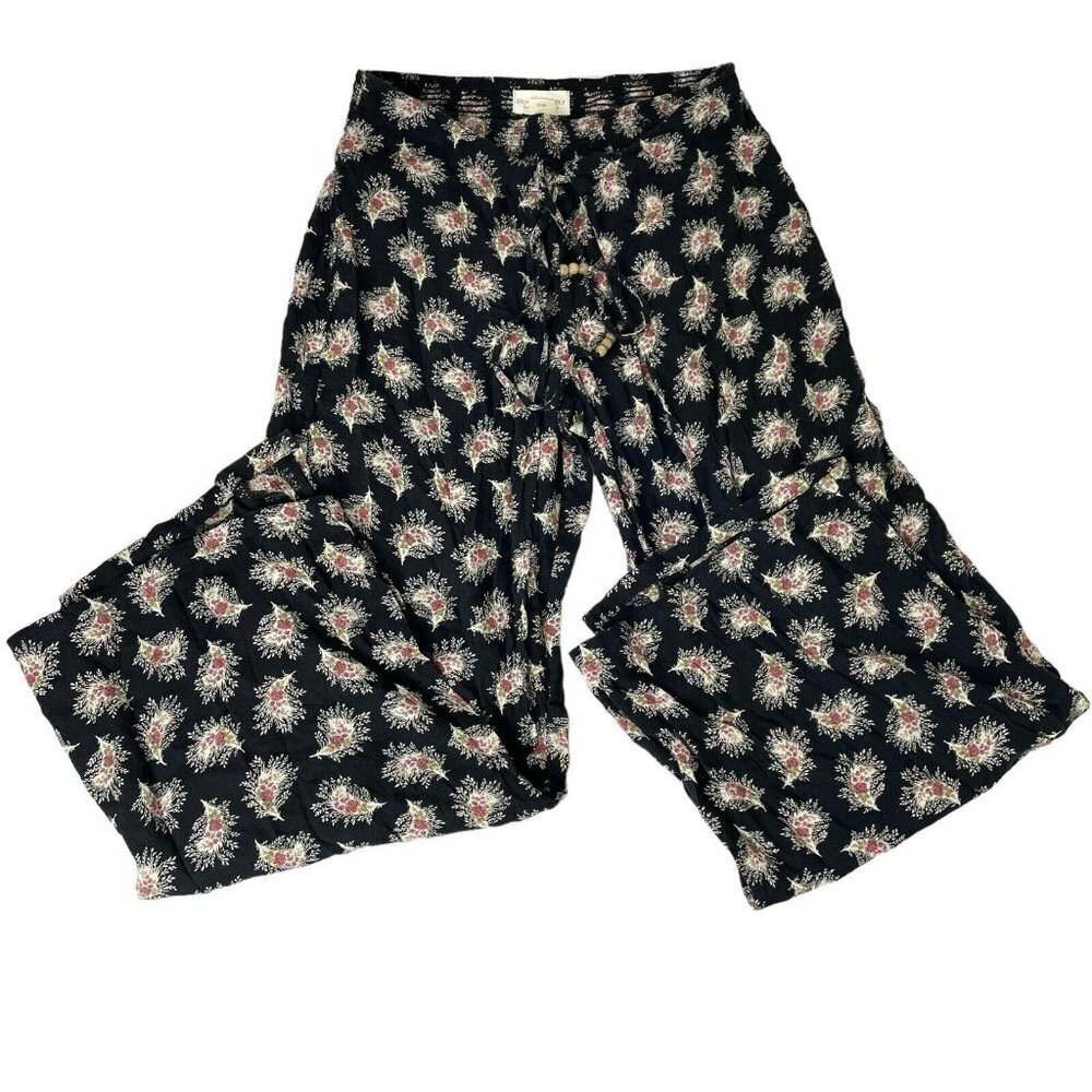 Ralph Lauren Black Wide Leg Pants